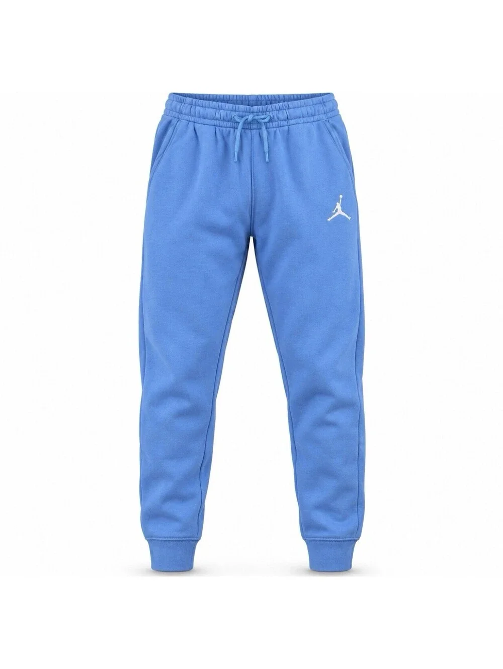 Jordan Youth XL Blue Fleece Jogger Sweatpants Jumpman Logo Drawstring 13-15 Yrs